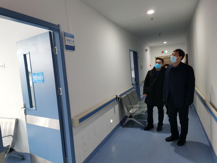 西安市第九医院院长党明海带领控感专家督导检查蓝田县人民医院疫情防控工作 西安市第九医院院长党明海带领控感专家督导检查蓝田县人民医院疫情防控工作