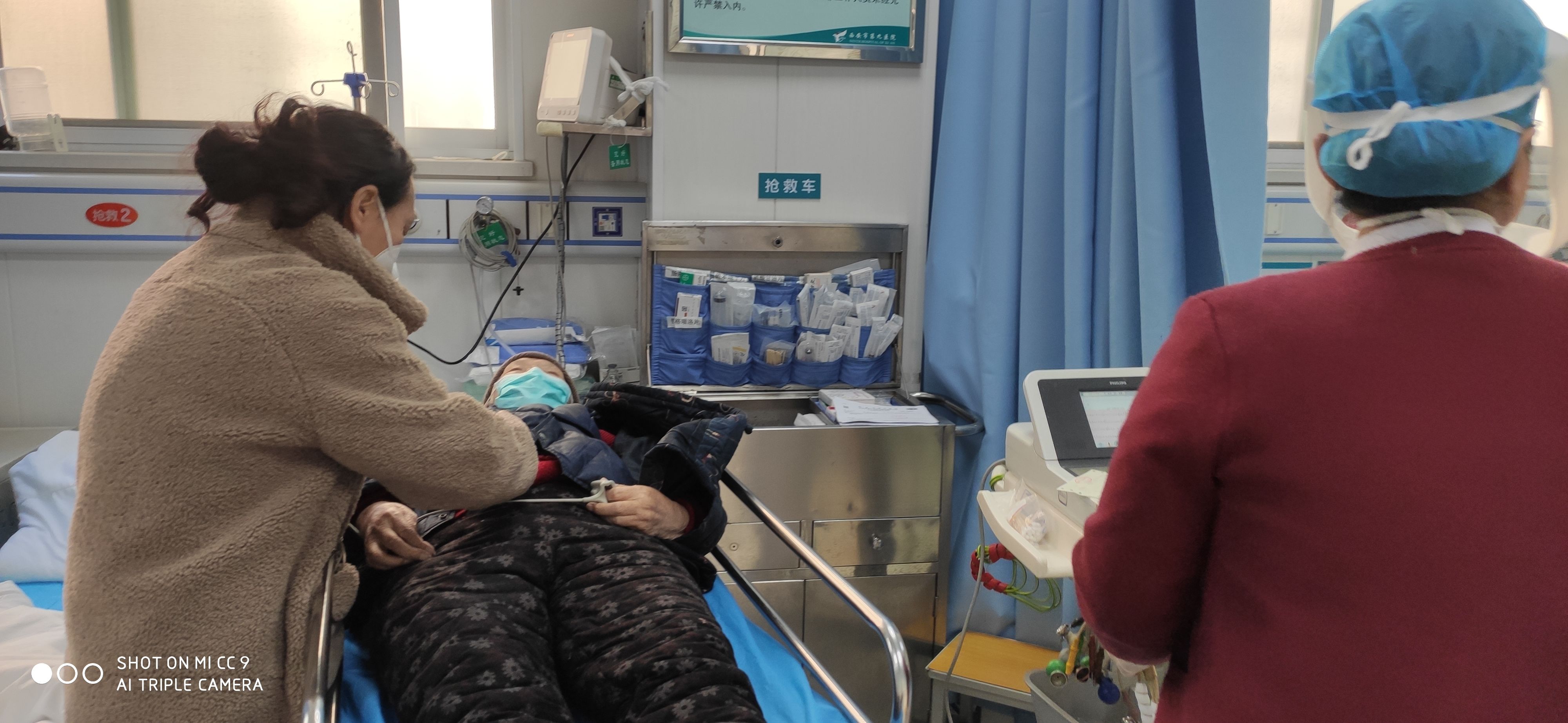 市九院白衣战士，直面病毒，坚守阵地