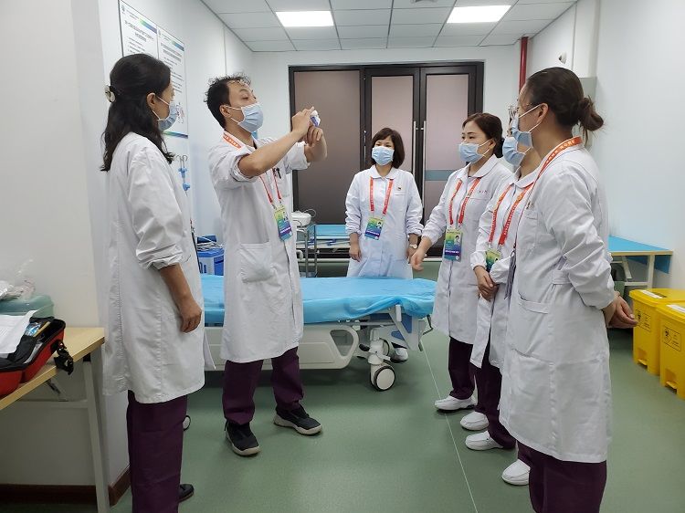 今日之星——西安市第九医院十四运媒体村医疗站马磊医师