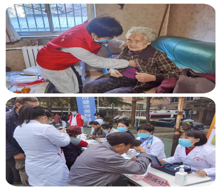 【义诊活动】市九院走进铁新社区开展“护佑老人,健康越冬”义诊活动 【义诊活动】市九院走进铁新社区开展“护佑老人,健康越冬”义诊活动