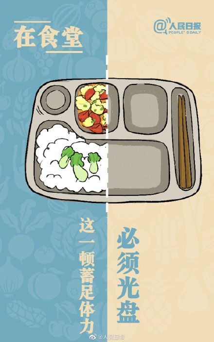 【厉行节约】拒绝“舌尖上的浪费”！