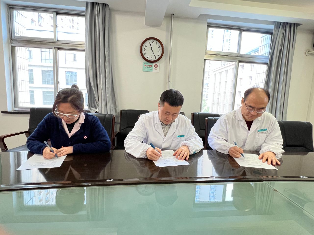 【廉政谈话】西安市第九医院召开新任中层岗前廉政谈话及考试会