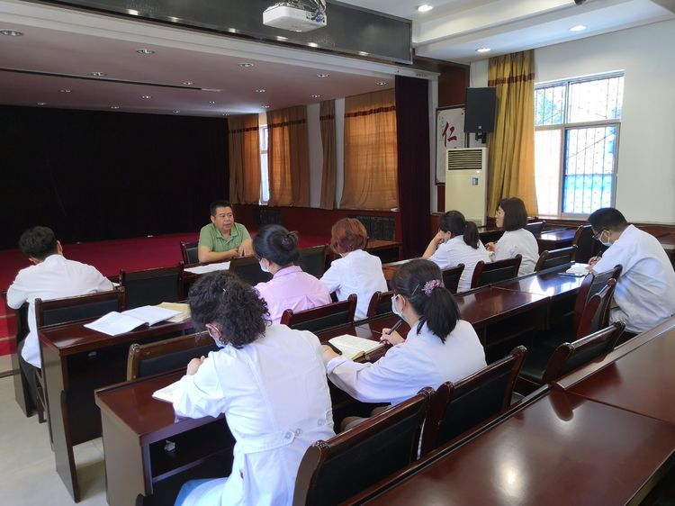 牢记总书记嘱托 争做时代先锋--市九院副院长沈滨到党建联系点开展宣讲活动