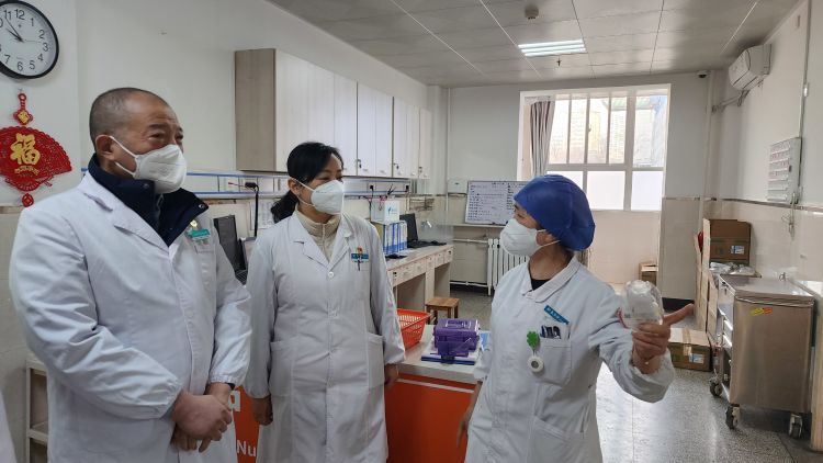 市九院春节期间开展医疗安全质量检查