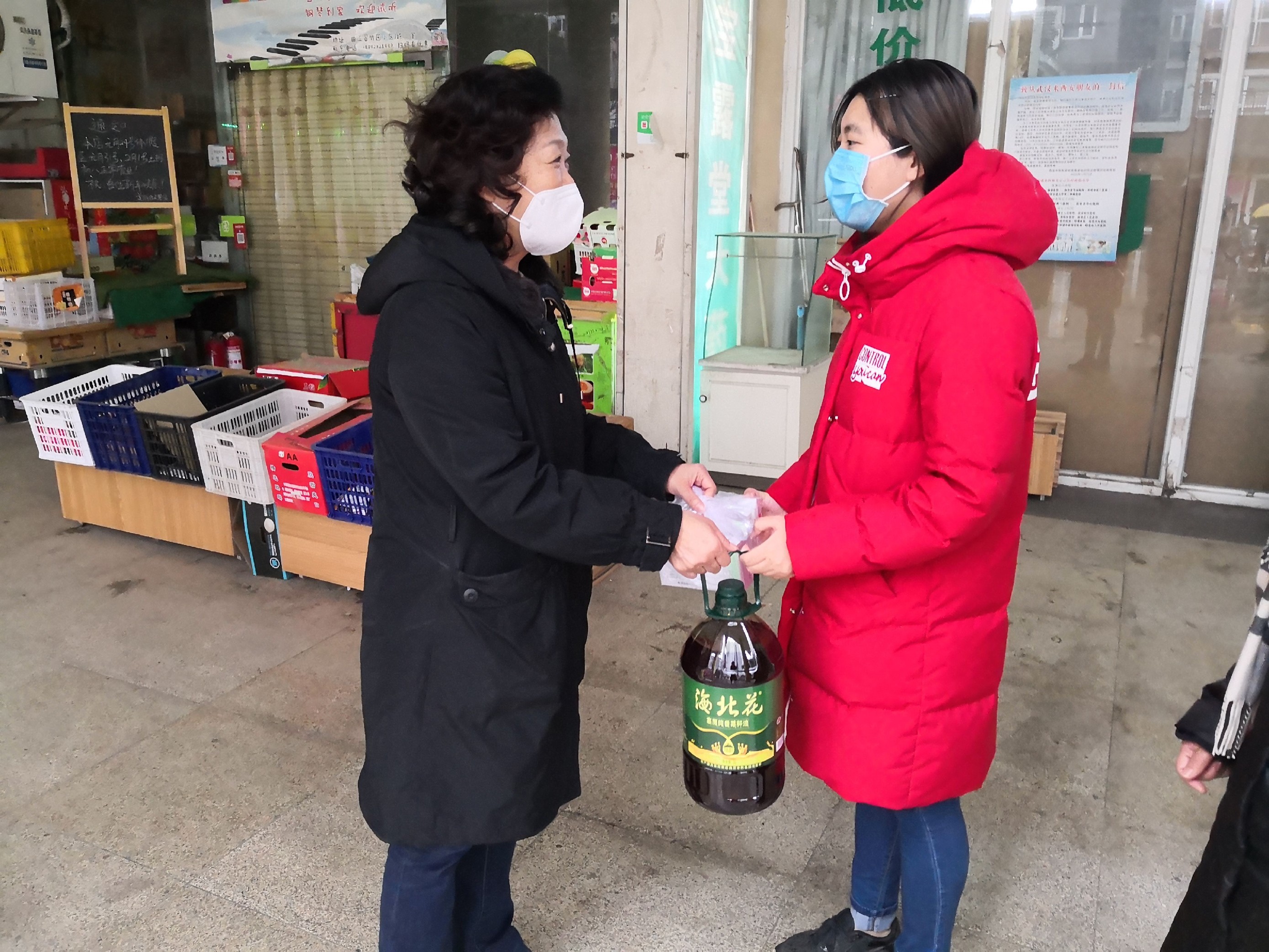 你冲锋一线 我保障后方