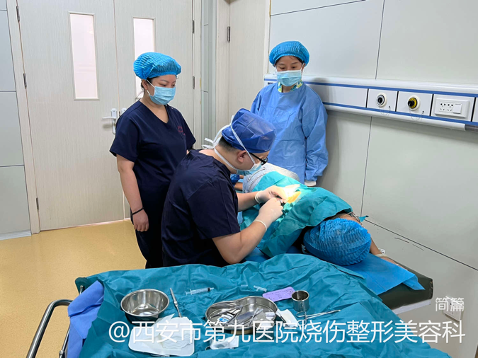 西安市第九医院烧伤整形美容科圆满完成西安EWMA国际伤口治疗师学校临床实习基地临床带教工作