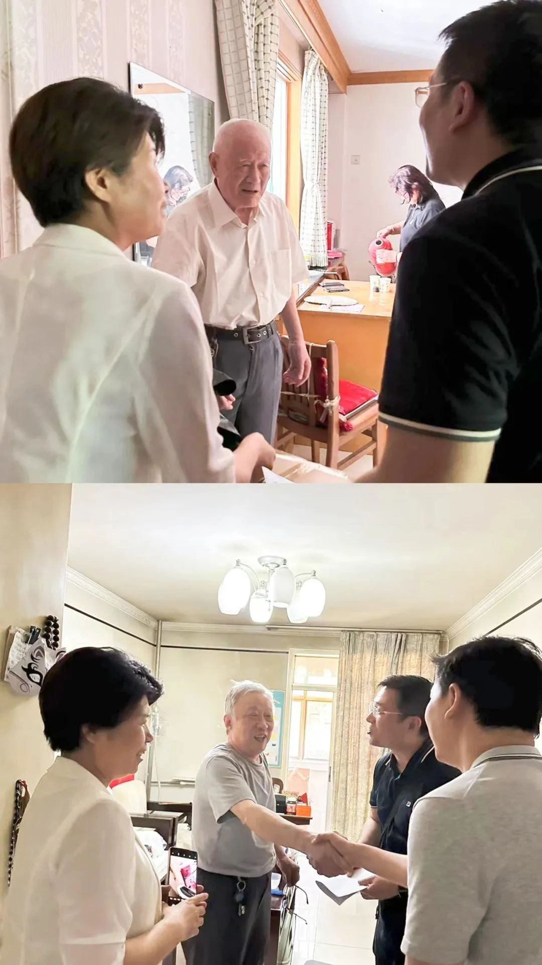 【赤诚初心五十载,红色赓续永相传】西安市第九医院开展“七一”走访慰问老党员暨“光荣在党50年”纪念章颁发活动 【赤诚初心五十载,红色赓续永相传】西安市第九医院开展“七一”走访慰问老党员暨“光荣在党50年”纪念章颁发活动