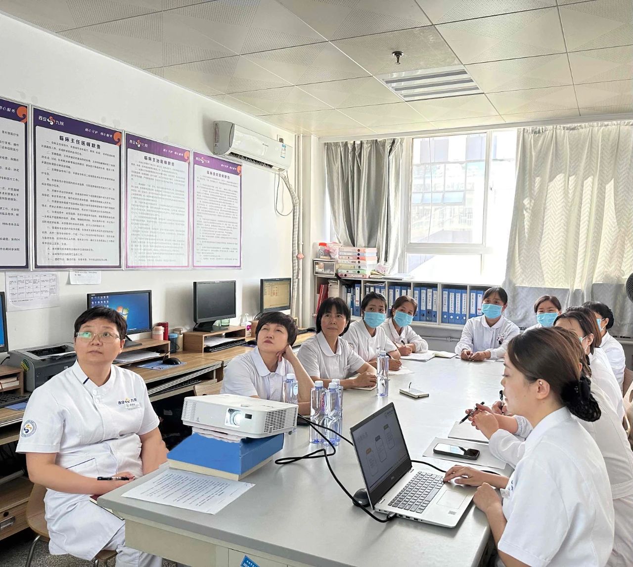 以查促学 ,以学提质——全科医学科开展一例I型呼吸衰竭患者护理业务查房 以查促学 ,以学提质——全科医学科开展一例I型呼吸衰竭患者护理业务查房