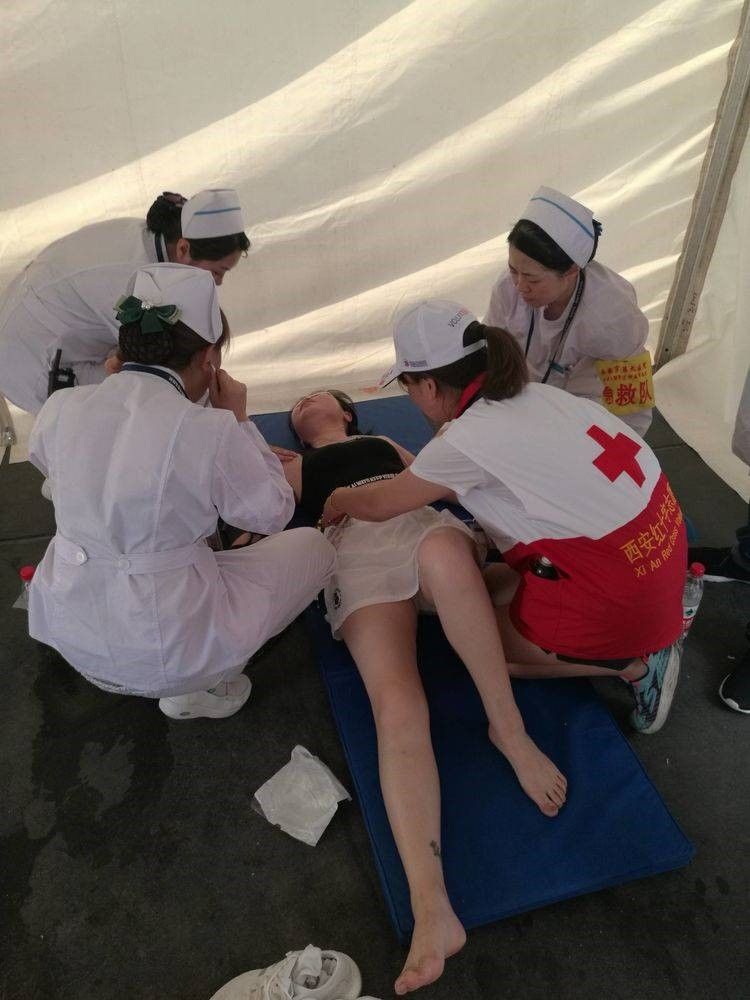 西安市第九医院2019年 曲江国际马拉松医疗保障纪实 西安市第九医院2019年 曲江国际马拉松医疗保障纪实