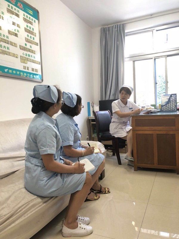 澄城县医院14名护士长来我院进修学习 澄城县医院14名护士长来我院进修学习