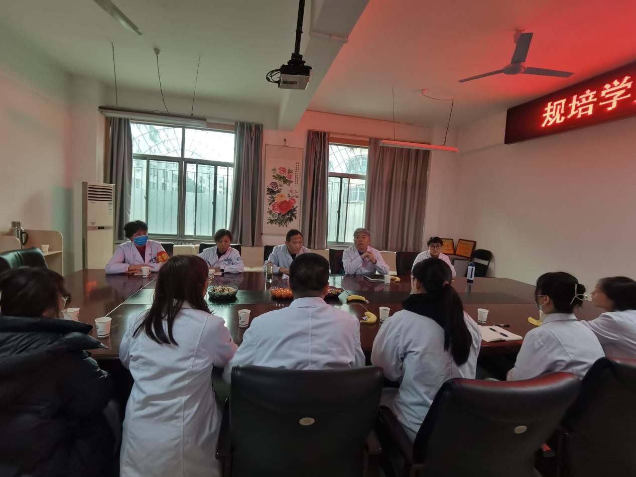 大明宫卫生所规培学员座谈会 大明宫卫生所规培学员座谈会