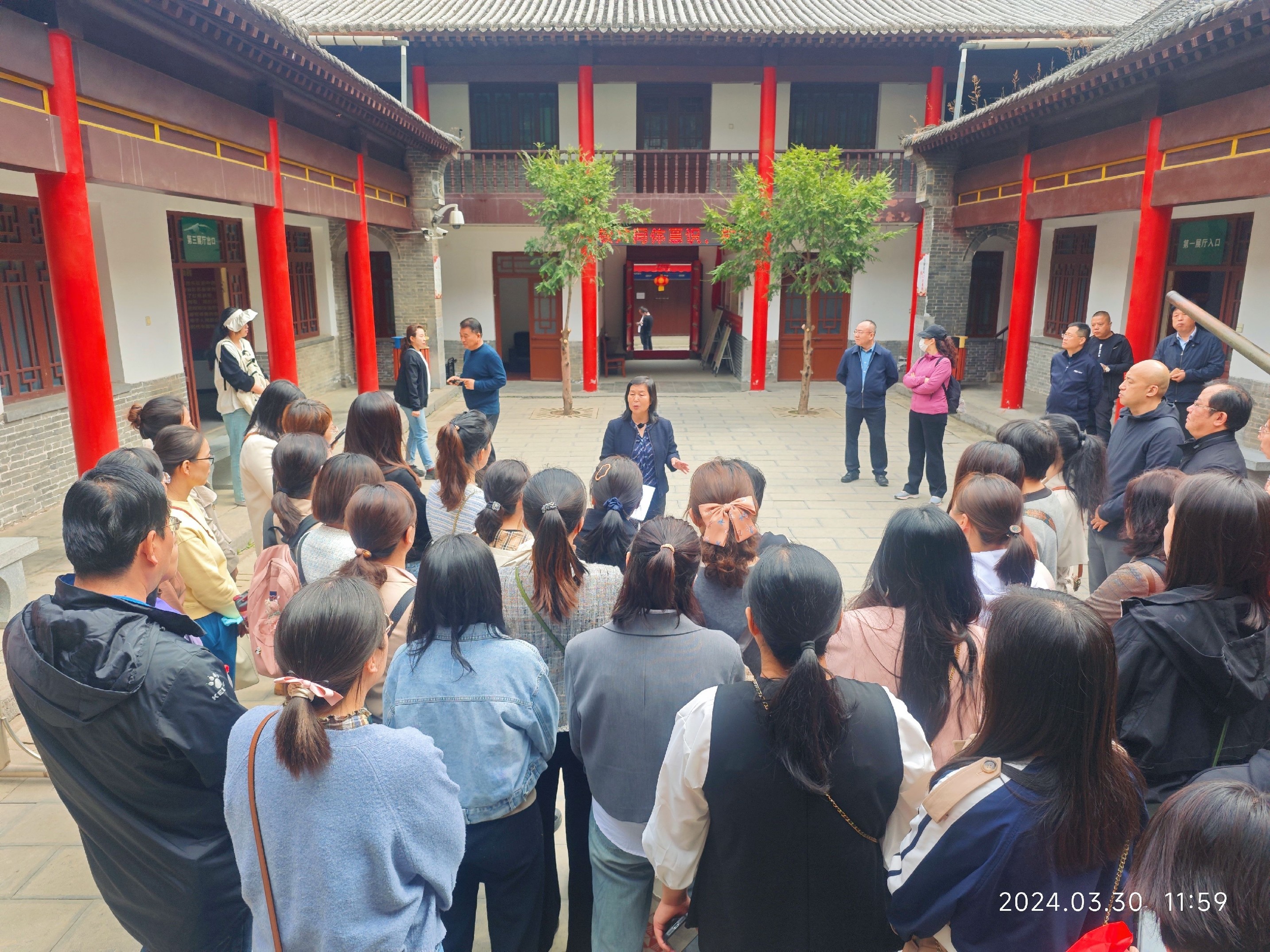 西安市第九医院 组织新提拔中层干部警示教育实地参学