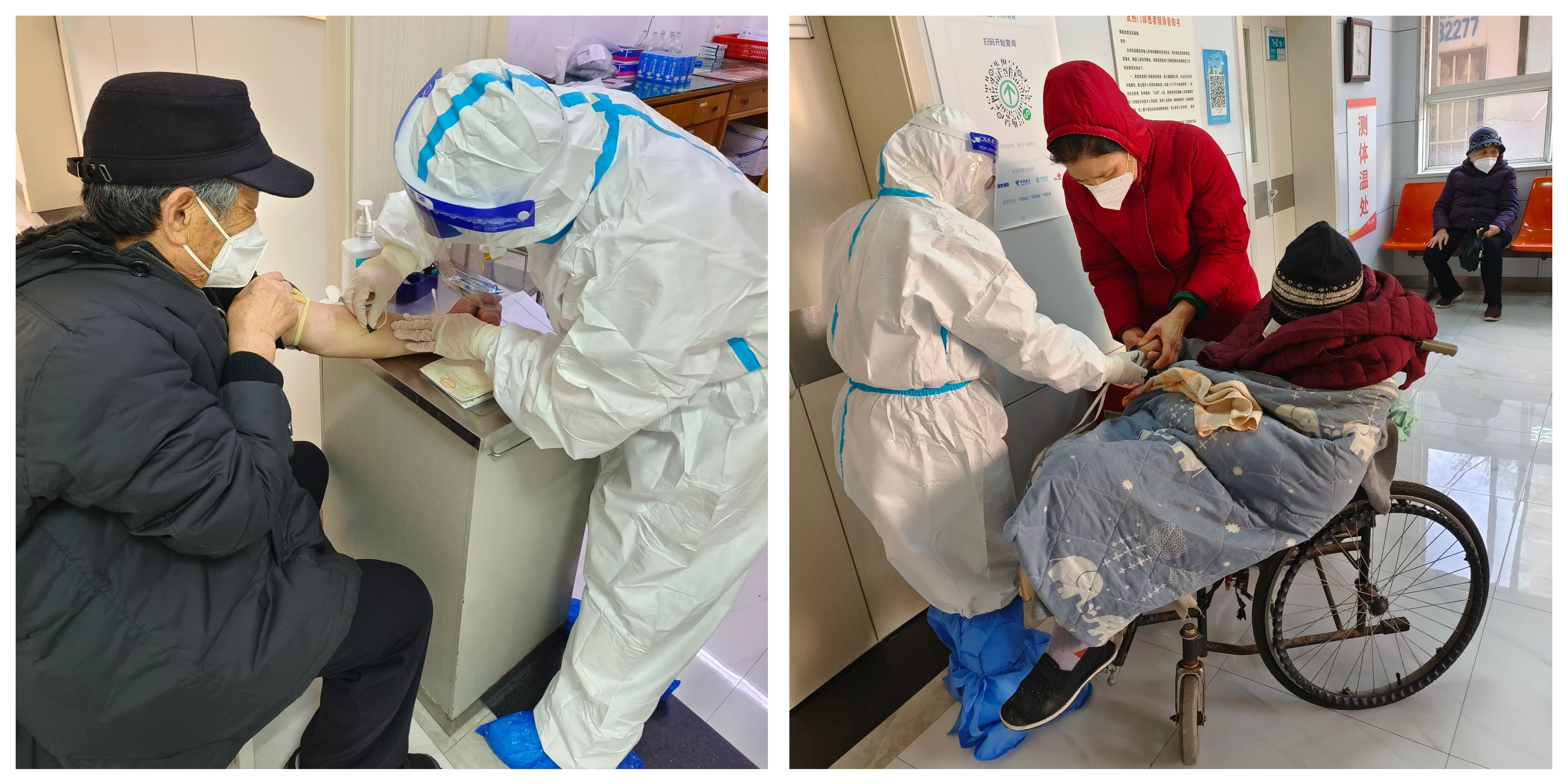 市九院白衣战士，直面病毒，坚守阵地