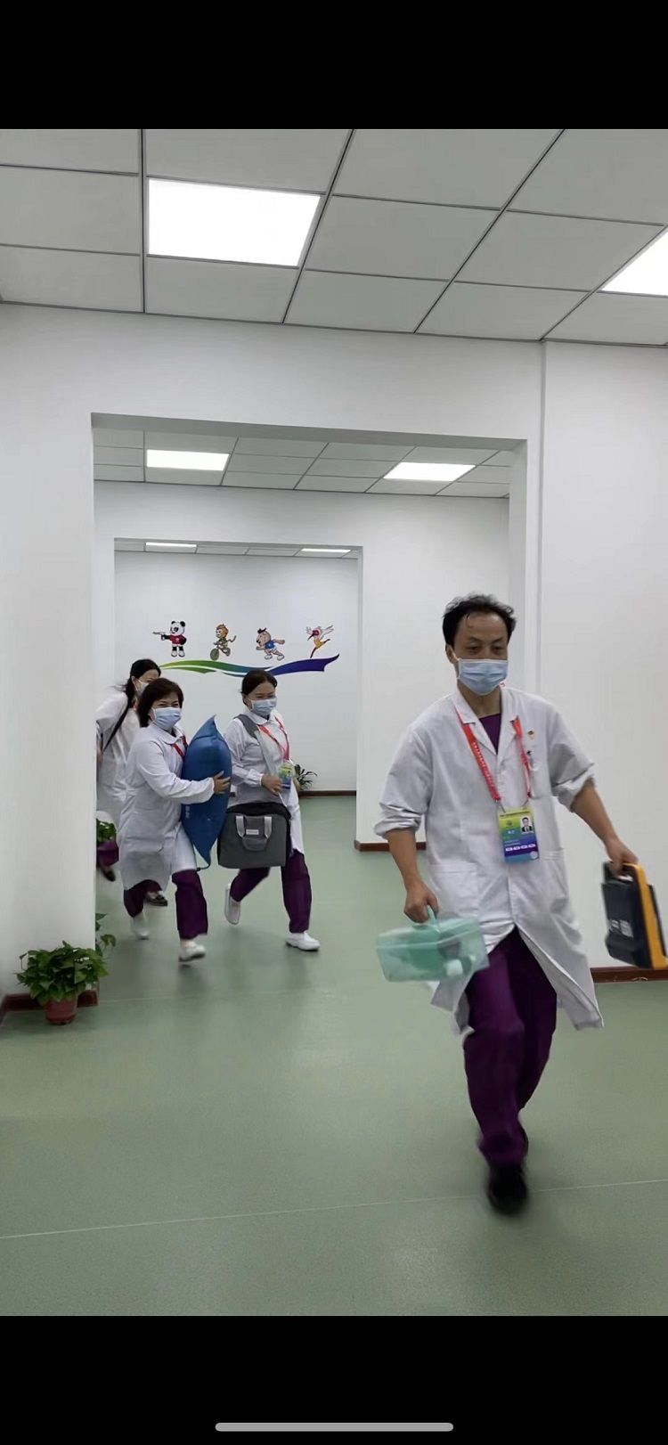 今日之星——西安市第九医院十四运媒体村医疗站马磊医师