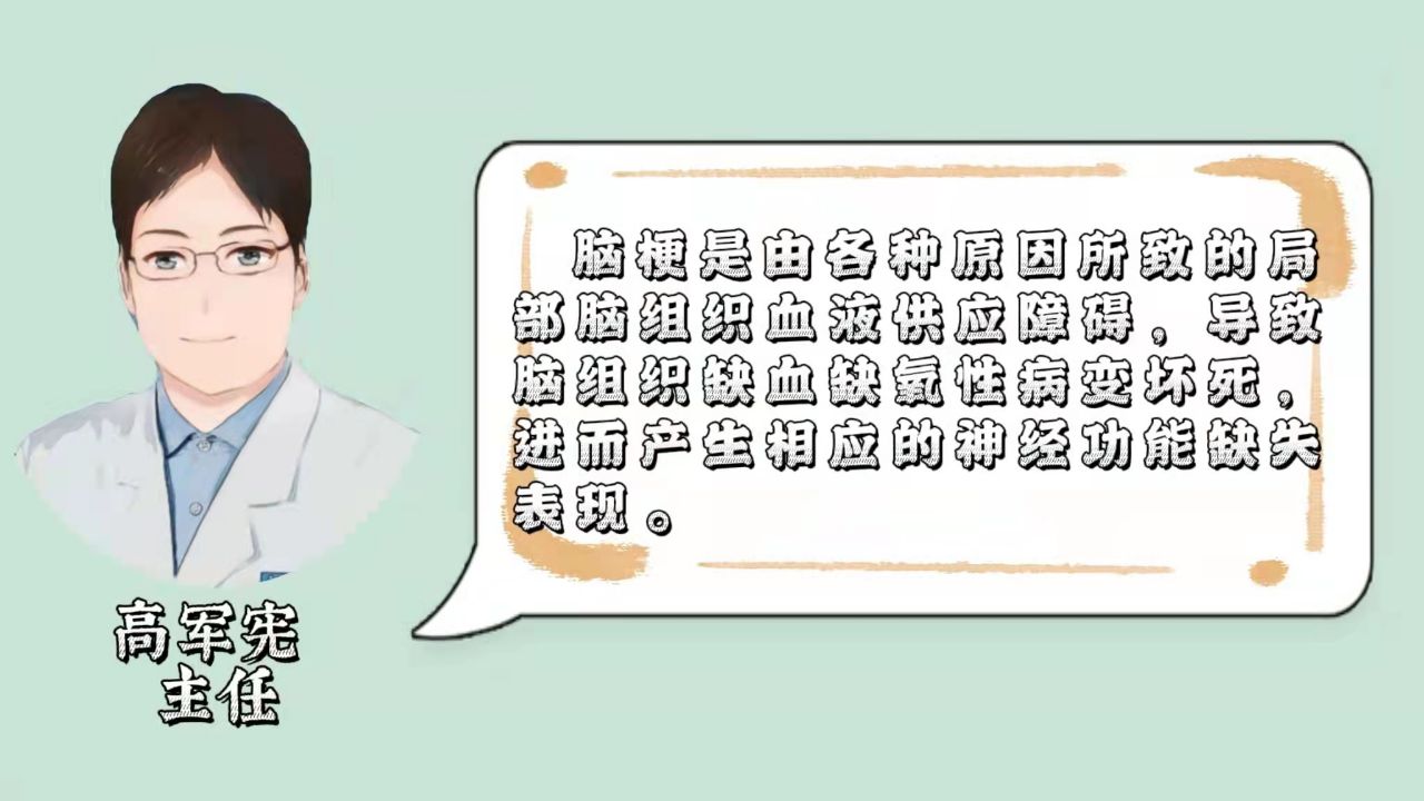 【图说科普】什么是脑梗