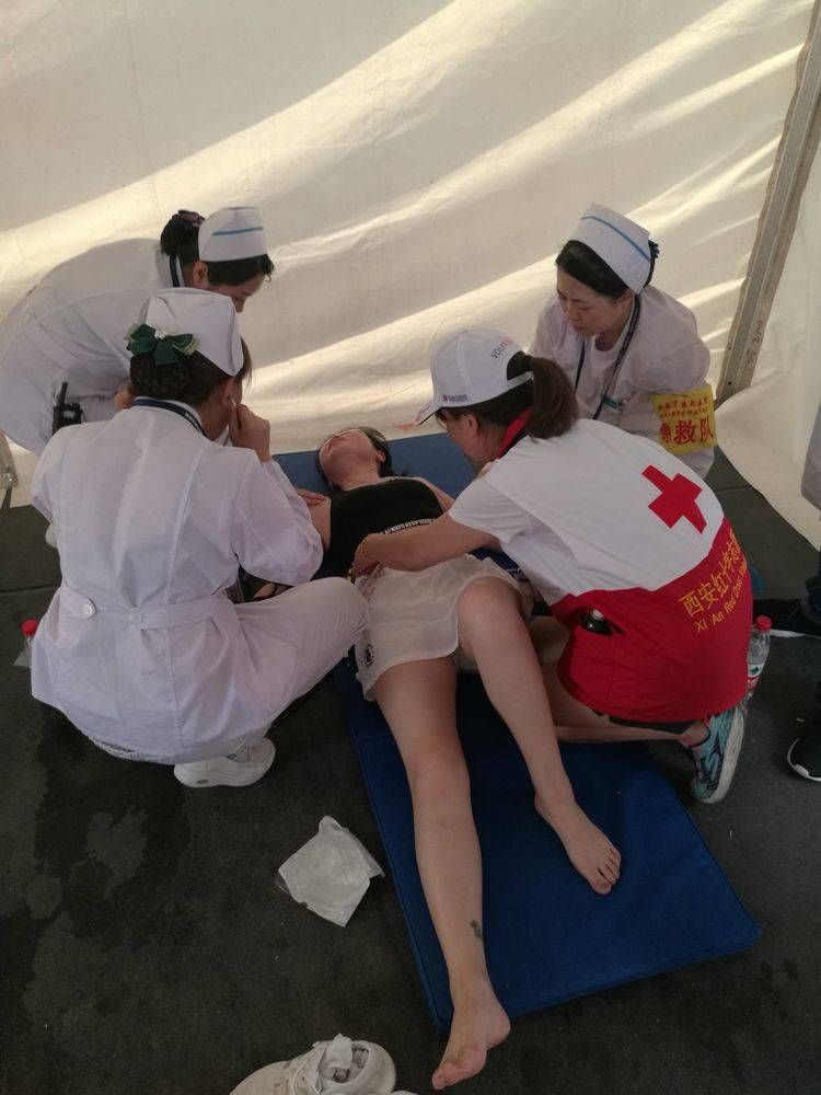 西安市第九医院圆满完成2019年曲江国际马拉松医疗保障任务