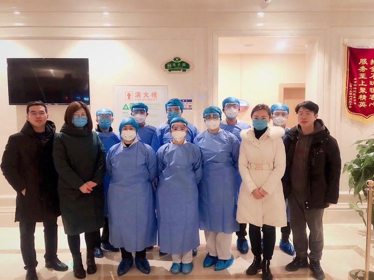 西安市第九医院院班子一行赴新型冠状病毒感染的肺炎医学观察站部署工作 西安市第九医院院班子一行赴新型冠状病毒感染的肺炎医学观察站部署工作