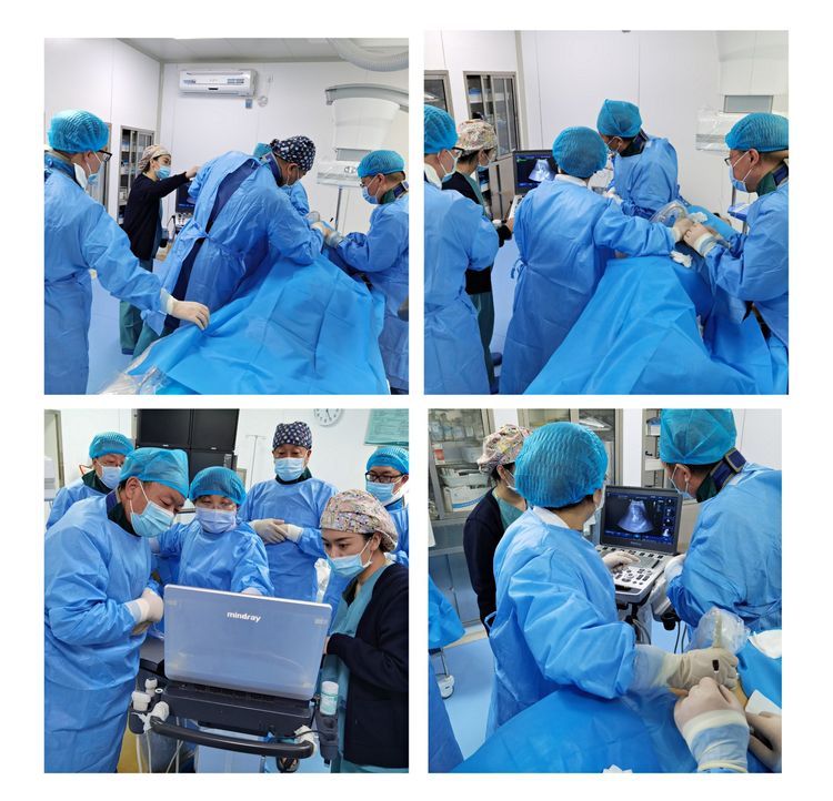 血管介入科救治一例肝硬化所致上消化道大出血患者 血管介入科救治一例肝硬化所致上消化道大出血患者