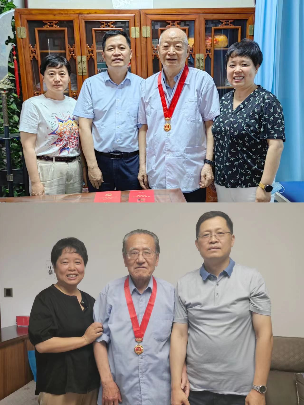 西安市第九医院党委开展 “七一”走访慰问活动 西安市第九医院党委开展 “七一”走访慰问活动
