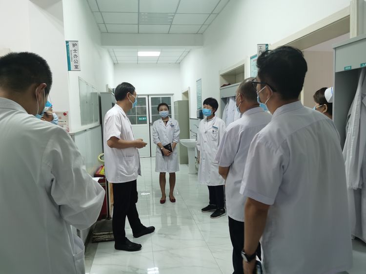 市九院多部门联合开展疫情防控及医疗安全大检查