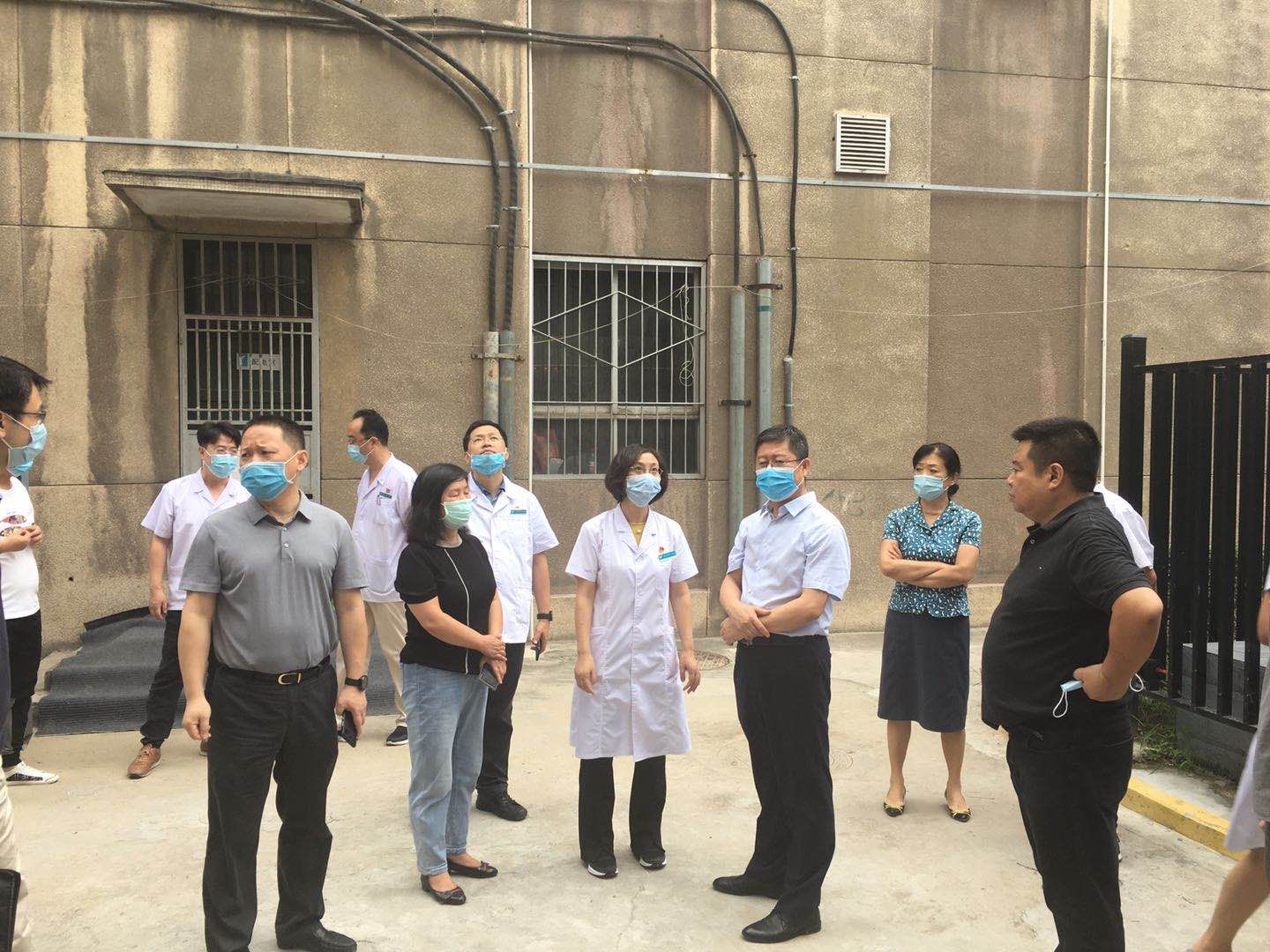 西安市卫生健康委员会主任刘顺智 莅临西安市第九医院督导检查工作