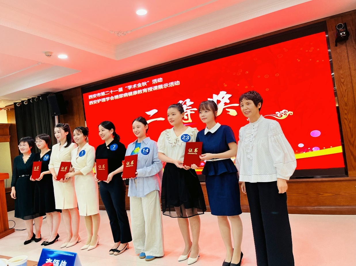 祝贺我院内分泌科荣获市级健康教育授课比赛二等奖 祝贺我院内分泌科荣获市级健康教育授课比赛二等奖